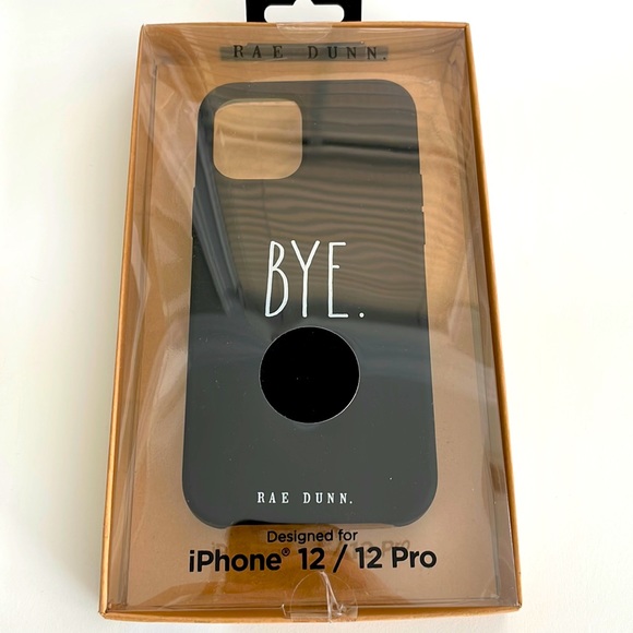 Rae Dunn Other - NIP 🖤 iPhone 12/12 Pro phone case 🖤 Rae Dunn